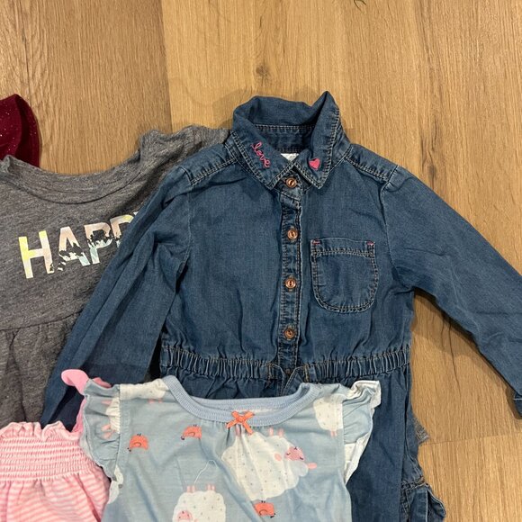 5 Pieces - Size 2T Dresses - Winter, Summer - Misc Brands Lot - Picture 4 of 8